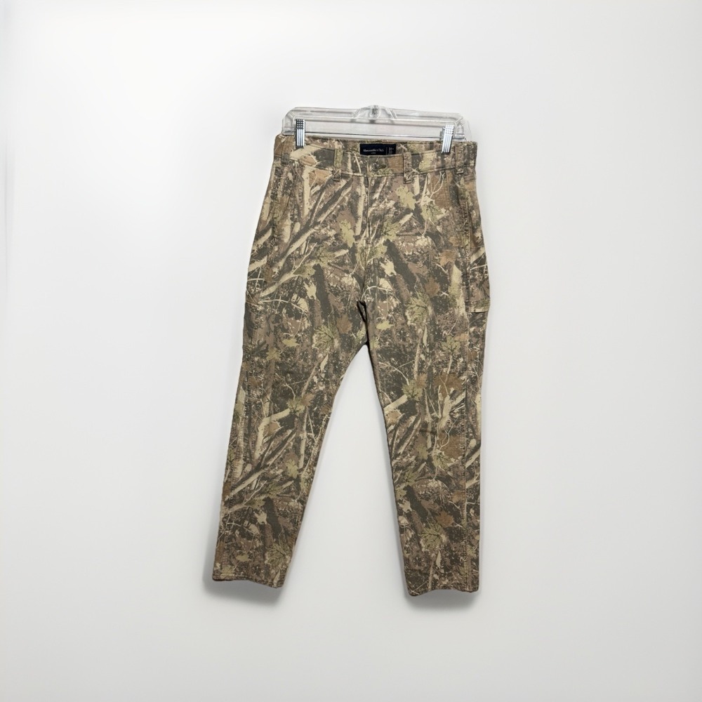 Abercrombie & Fitch Realtree Camo Cargo Pants 31x32 Loose Y2K Men's